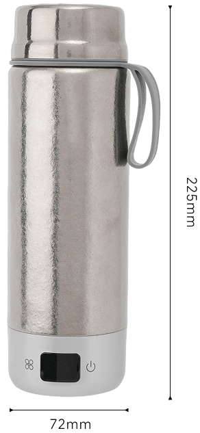 ZENOMI 輕純鈦瞬熱隨行杯 225mm × 72mm